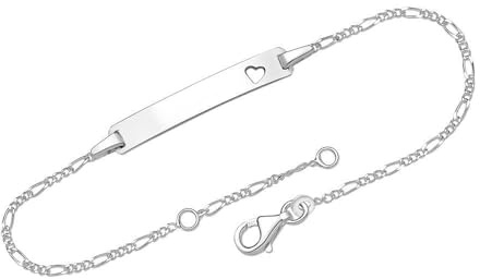 Unique 925 Silberarmband Gravur ID1011