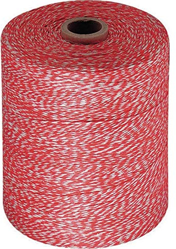 Générique Ficelle Alimentaire Professionnelle, Rouge chiné, 1kg.
