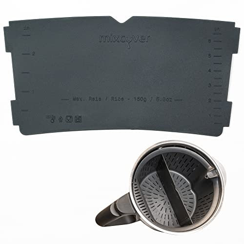 mixcover Divisor de cesta para Thermomix TM7 TM6 TM5 TM31 Thermomix accesorios, separador de utensilios de cocina, rascador para ollas de mezcla, accesorio TM, uso flexible