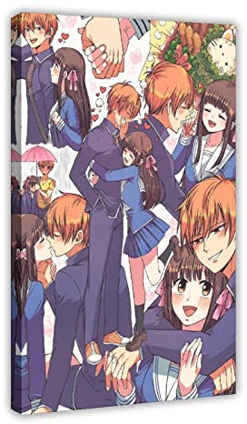 Anime Fruit Basket Poster 20 Canvas Poster Wall Art Decor Print Picture Paintings for Living Room Bedroom Decoration Frame-style 12x18inch(30x45cm)