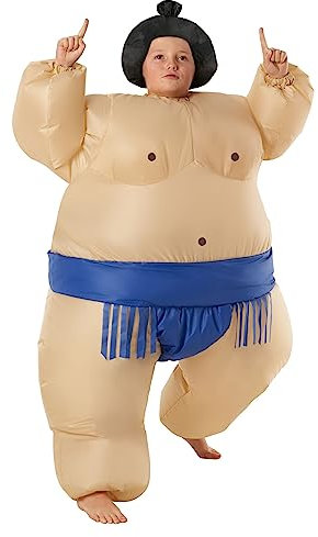 Morph Deguisement Sumo Enfant, Deguisement Sumo Gonflable, Costume Sumo Combat, Déguisement Sumo Enfant, Costume Sumo Gonflable, Déguisement Sumo Gonflable, Sumo Gonflable Combat Taille Unique