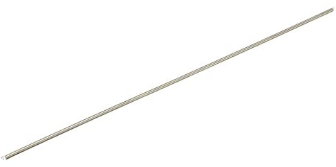 QUARKZMAN 0.5mmx3mmx300mm Estensione Tensione Molla x 1 Pezzo Inossidabile Acciaio Doppia Gancio Molle per Industriale Macchine e Produzione Controllo, [Tono Argento]