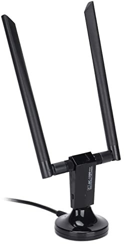 Tarjeta De Red Inalámbrica De Alta Velocidad, Adaptador WiFi USB De Doble Banda De 1200Mbps para PC De Escritorio, Señal De Largo Alcance, Fácil Instalación