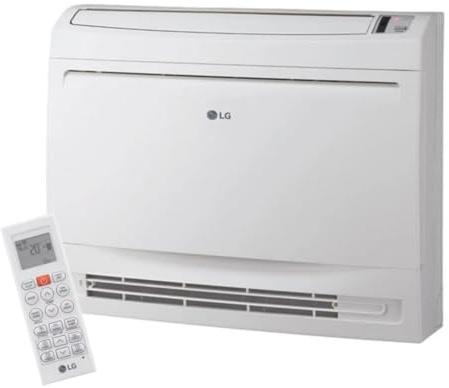 LG Unité Intérieure Console 12000 Btu UQ12F.NA0 pour Systèmes Mono ou Multisplit, Split Console au Sol pour Climatiseur, Pompe à Chaleur 4 kW, Froid 3,5 kW, Blanc (Unité Extérieure Non Incluse)