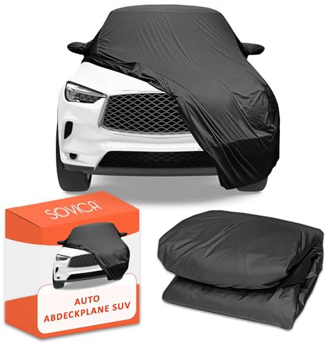 Bache SUV Convient à Tous Types de Véhicules - Van, 4x4, Camionnettes, Monospaces, Breaks, Voitures Familiales - Matériau PEVA