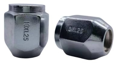 27 mm hohe M10x1,25 Radmuttern, Sechskant 21 mm for ATV-Radmuttern for Honda, for Yamaha, CanAm, for Suzuki, for Kawasaki, Radmuttern(5 pcs)