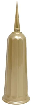 Supporto del fiore del cimitero con i vasi della tomba di disposizione floreale commemorativa delle punte per le decorazioni all'aperto della tomba