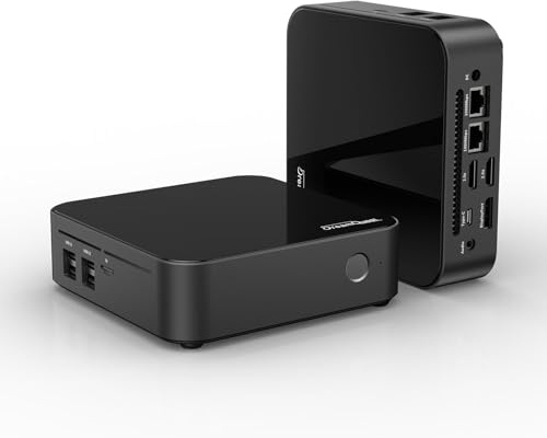 DreamQuest Mini PC Win-11 Pro, Intel N95 (Up to 3.4GHz) Mini Desktop PC with 16GB RAM 512GB M.2 SSD, Mini Computer with 4×USB 3.2, WiFi 6 & BT5.3, 4K HDMI, Dual Gigabit Ethernet for Office Home
