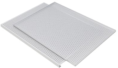 ZAYIUKI Confezione da 2 teglie da forno in alluminio resistente, 60 x 40 cm, professionale antiaderente, per uso domestico e commerciale
