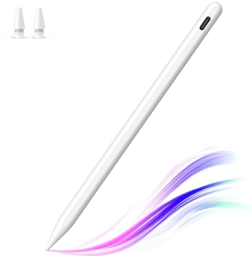 Digiroot 35H Battery Life & Fast Charge Pencil for Apple iPad, Magnetic | Tilt Sensitive Palm Rejection Stylus Pen Compatible with iPad 11/10/9/8/7/6th Gen, Pro12.9/11/13/M4, Air3/4/5/M2/M3, Mini5/6