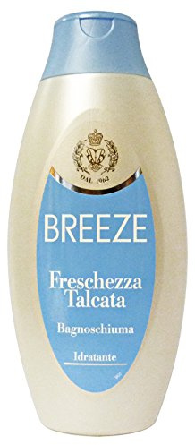 BREEZE Set 6 Freschezza Bagno Talco 400 Ml. Saponi E Cosmetici