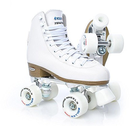 Tempish Mädchen Retro-Rollschuhe Für Damen Und Mädchen, 4 Rollen Classic, White, 38, 1000004905