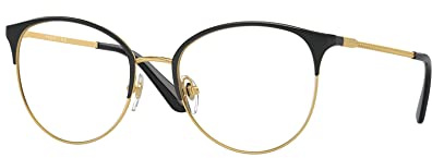 VOGUE Ray-Ban Damen 0VO4108 Brillengestelle, Schwarz (Black/Gold), 51