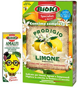 Concime energizzante per Limone +Prodigio Limone concime completo slow release a rapido assorbimento con acidi umici