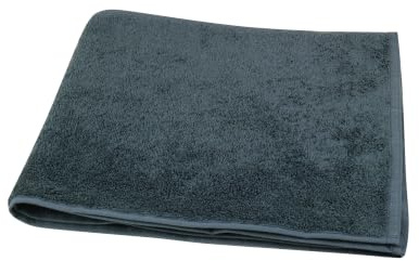 Sensepura Fitness Handtuch 100% Baumwolle (30x145 cm) – Schlankes Sporthandtuch in Überlänge, Saugstarkes Gerätetuch für Gym, Training, Yoga & Outdoor, Anthrazit