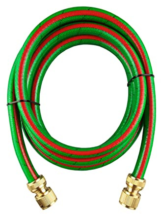 Garden tap to Hose Reel/Pressure Washer Linking kit,Optional Lengths of 6 Layer Premium Hose and Two Solid Brass Quality Universal Size Hose connectors (2)