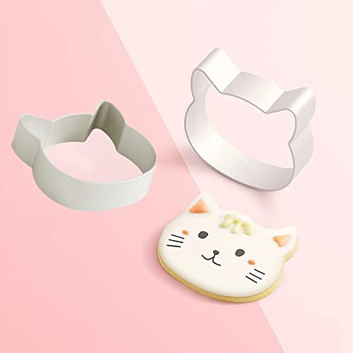 Norhogo Juego de cortadores de galletas, Kit Galletas, Molde para Galletas, Molde para Pan, Sándwiches, 5,6 x 1,6 cm