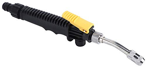 BORDSTRACT Garden Watering Wand, Garden Hose Sprayer Wand, G3/8 DN10 Connection, 30cm Short Stainless Steel Spray Nozzle, Garden Hose Sprayer Wand Replacement for Irrigation, Lawn, Gutter, Car, Flower