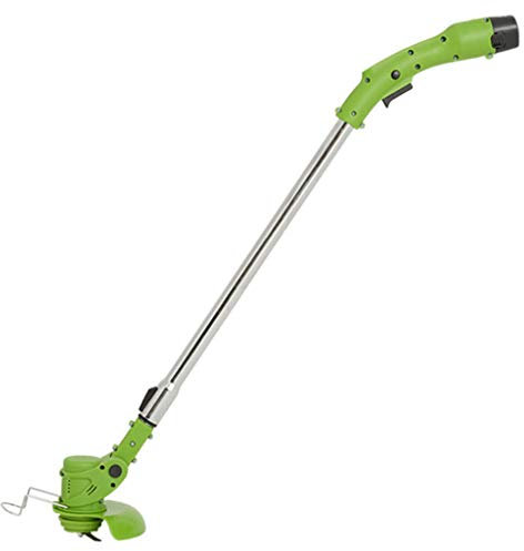 Samnuerly Tondeuse à Gazon sans Fil, 480W 18000RPM Petit désherbeur Ménage Multifonctionnel, Diamètre de Coupe 14cm