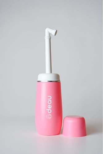 Bärbar bidé, intim hygien, postpartum, ablutions, (rosa)