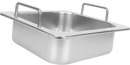 CONGARTENO Stainless Steel Square Hot Pot Double-Ear Practical Soup Pot for Home Kitchen