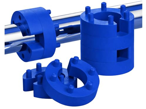 8x XENOHYPE PRO BLAU 21mm Federwegsbegrenzer mit 6-Fach Positionierung Federwegbegrenzer Ø Innen: 21mm / Außen: 40mm