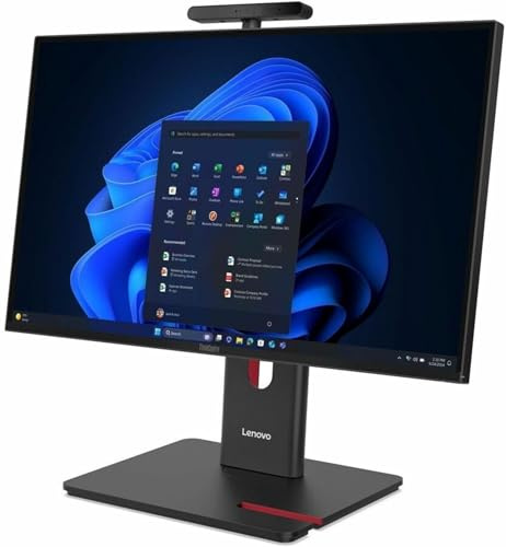 Lenovo ThinkCentre M90a Gen 6 13AT0004US Ordinateur tout-en-un - Intel Core Ultra 5 2ème génération 225-16 Go - SSD 512 Go - Full HD 23,8 - Ordinateur de bureau - Noir