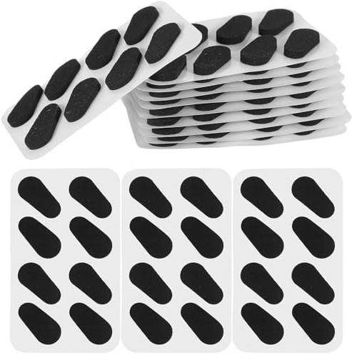 ORFOFE 80pcs Adhesive Eyeglass Nose Pads Soft Foam Pads Slip Glasses Nose Grips for Sunglasses Repair Breathable Eva Foam