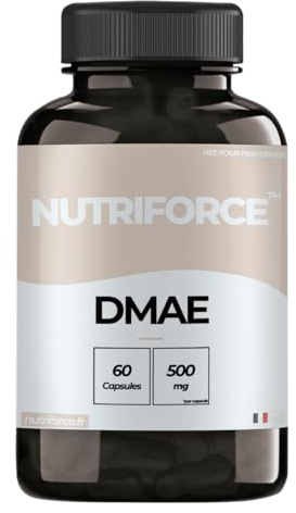 DMAE – Concentrazione, Memoria e Pelle Tonica – Energia Mentale e Anti-Age – Integratore Naturale – Prodotto in Francia
