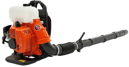 Soffiatore a benzina, trasportabile sulla schiena, 41,5 cc, olio misto a 2 tempi, spazzatrice per prato, 7500 giri/min, soffiatore per foglie con serbatoio di carburante da 2,3 l, per rimuovere foglie