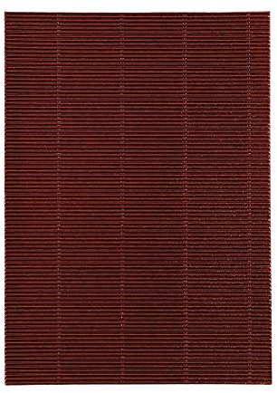 TTS Bastelwellpappe Metallic, 35 x 24cm, Metallisches Dunkelrot, 10 Stk