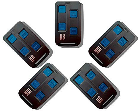 Pack 5 unidades mando de garaje universal HR MATIC MULTI 3