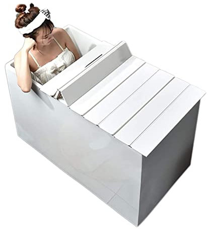 Copertura Vasca da Bagno, Vassoi Vasca da Bagno PVC Copertura Vasca da Bagno, Pieghevole Impermeabile Antipolvere Copri Copertura Dell'isolamento Bagno, Spessore 0,6cm, Personalizzabile pieghevole(80x