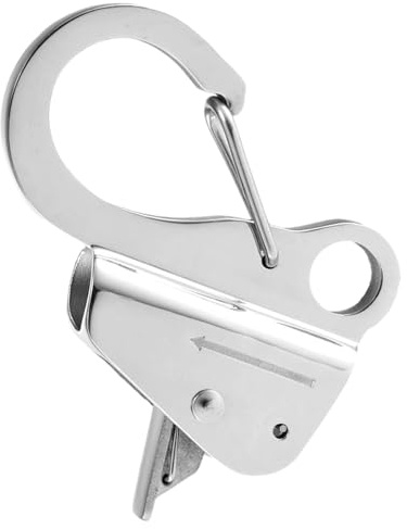 Ganci per barca per attracco, ancoraggi regolabili per barche resistenti, gancio scorrevole | Accessori multiuso per canottaggio, pesca, attracco navigazione marina