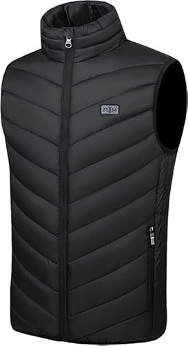 Mincoo Gilet Riscaldato Donna: Gilet Riscaldante Con Batteria 5V 10000mAh - Giubbotto Riscaldante Giubbotto Riscaldato Per Escursionismo All'aperto Caccia