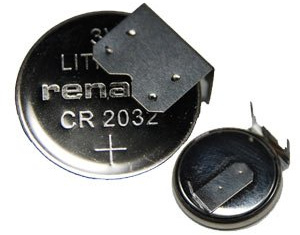 Renata Knopfzelle CR2032/DL2032/CR2032RH1 mit 3er-Print Lötfahne