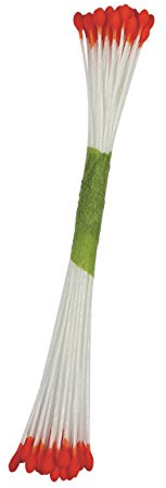 PME STAM02O Set de 50 Etamines pour Fleurs, Plastique, Orange, 0.1 x 0.1 x 7.4 cmSTAM02O