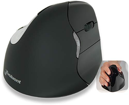 Evoluent - Mouse ergonomico Vertical Mouse 4 per destrorsi, per MAC