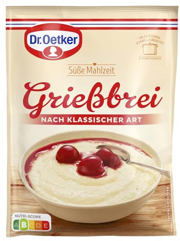Dr.Oetker Grießbrei, 12er Pack (12 x 92 g)