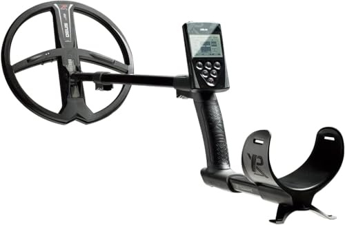 XP Metal Detectors Deus - Wetterfest und vollständig kabellos, ideal für die Schatz- und Reliktsuche - 11 X35 Spule (35 Frequenzen), Fernsteuerung & S-Teleskop-Schaft (DEUS-28X35RCG)