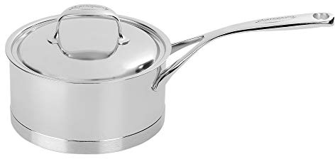 Demeyere Stielkasserolle aus Edelstahl 1.6-qt silber