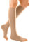 medi Duomed Soft (BS CCL 1) Compression Stockings Below Knee Open Toe Beige Large