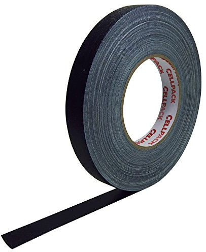 Cellpack 146044 90 beschichtet 0,305–19–50, Tape, Stoff, Baumwolle, Schwarz