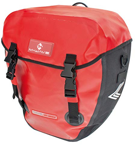 M-Wave Doppelpacktasche Alberta 2 x 20 ltr wasserdicht, schwarz