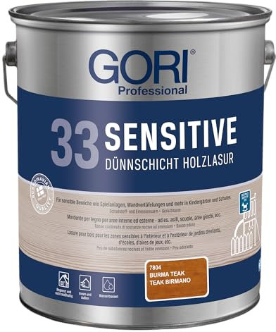 Gori 33 Holzlasur Die Ökologische 5 Liter Burma Teak 7804