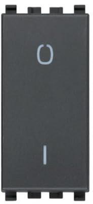 Vimar Interruttore 2P 16Ax, Grigio