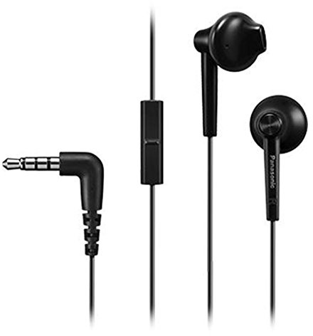 PANASONIC RPTCM50EK Stereo Earphone with Microphone - Black