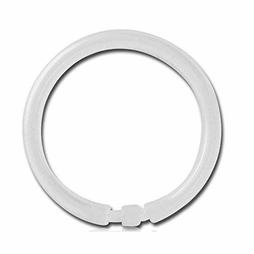 eeddoo Piercing-Ring Segmentring Transparent PTFE