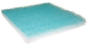 15 Gram Green & White Fiberglass Paint Arrestor Pad - 20x20 (Case of 50)