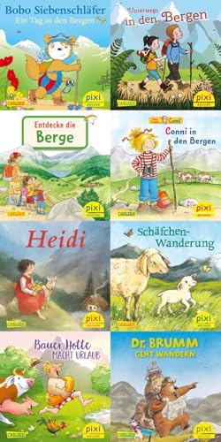 Pixi-8er-Set 301: Mit Pixi in den Bergen (8x1 Exemplar) (301)